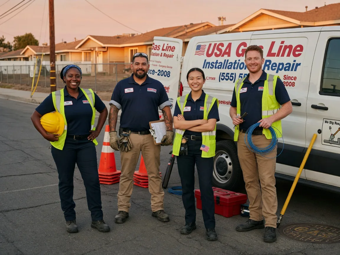 Gas Line Installation company in Jacksonville, VT